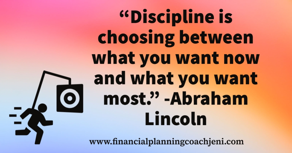Discipline and Your Money